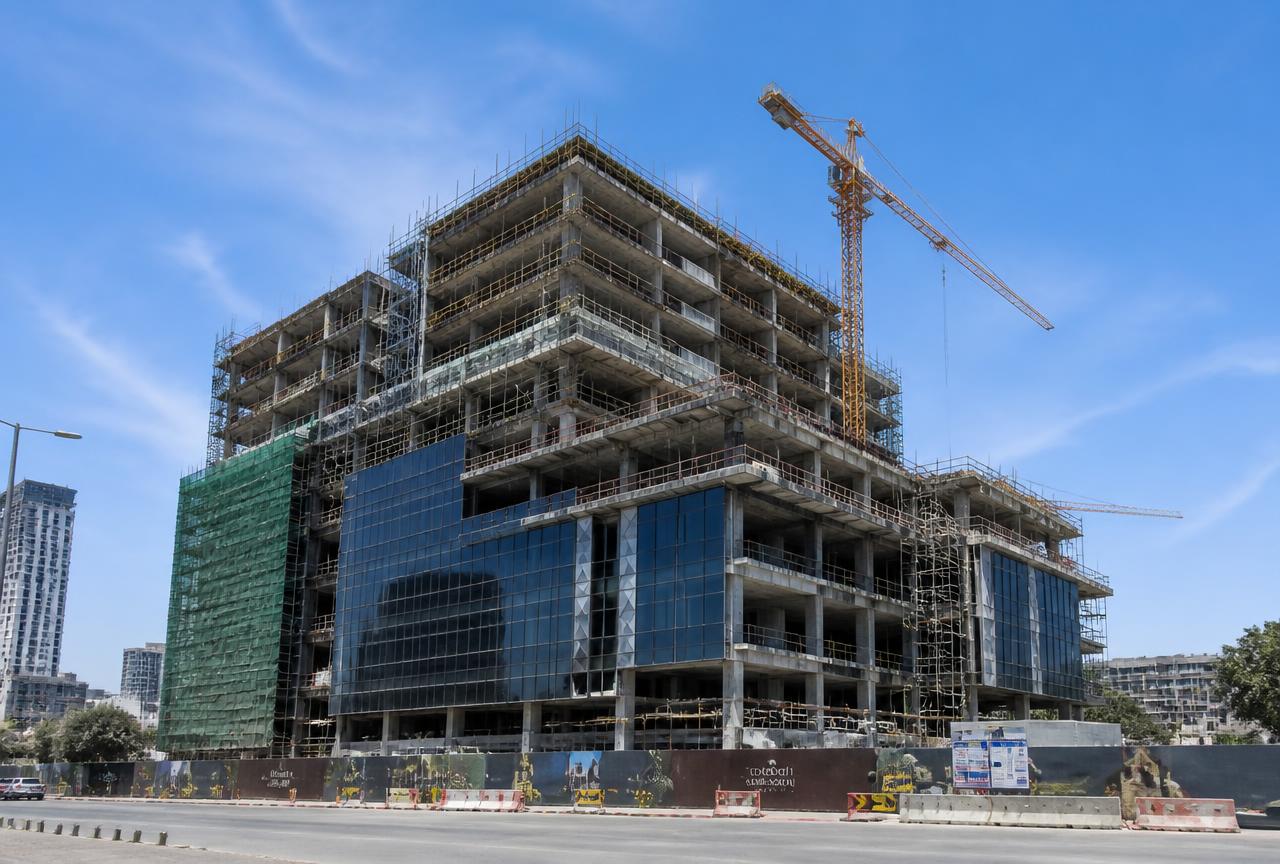 Building Construction works by Brandmark Infrastructure